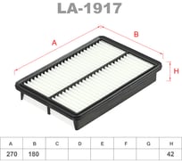 Фильтр воздушный LYNXauto LA-1917