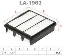 Фильтр воздушный LYNXauto LA-1963