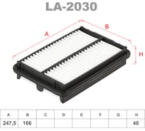 Фильтр воздушный LYNXauto LA-2030