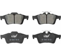 Колодки тормозные задние LYNXauto BD-3045