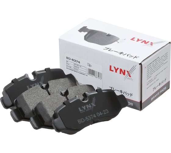 Колодки тормозные задние LYNXauto BD-5374