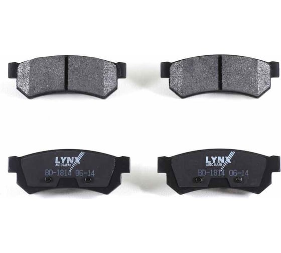 Колодки тормозные задние LYNXauto BD-1814 1