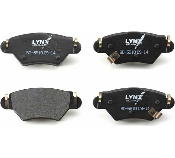Колодки тормозные задние LYNXauto BD-5910