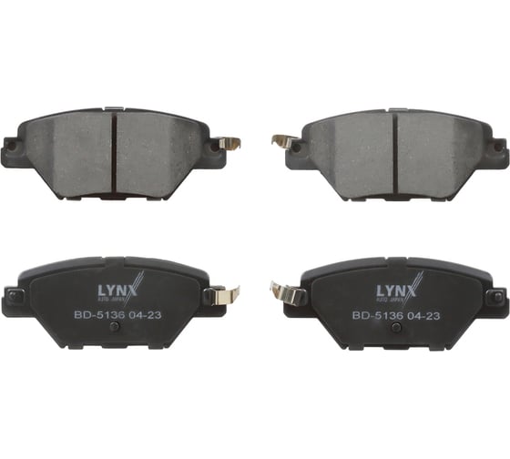 Колодки тормозные задние LYNXauto BD-5136 1