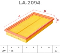 Фильтр воздушный LYNXauto LA-2094