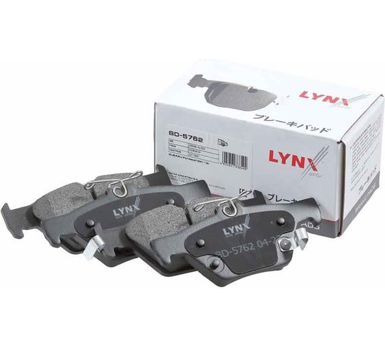 Колодки тормозные задние LYNXauto BD-5762