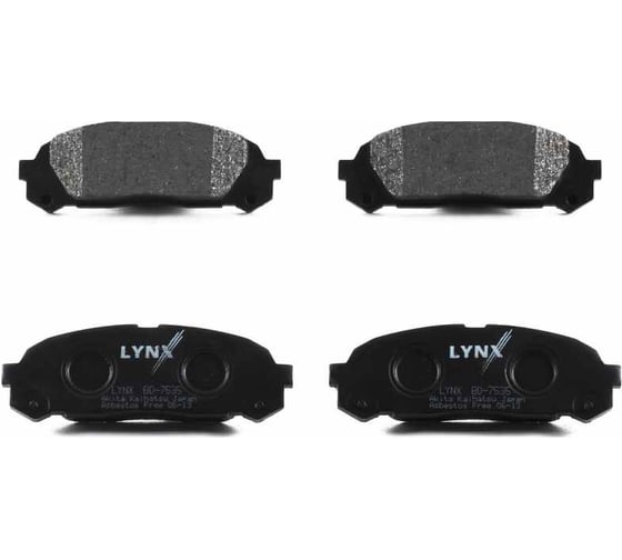 Колодки тормозные задние LYNXauto BD-7535 1