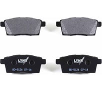 Колодки тормозные задние LYNXauto BD-5124