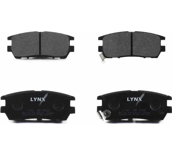 Колодки тормозные задние LYNXauto BD-5502 1