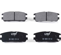 Колодки тормозные задние LYNXauto BD-3803