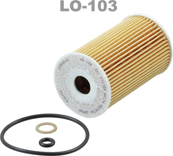 Фильтр масляный LYNXauto LO-103 1