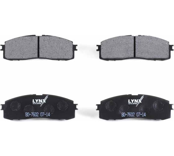 Колодки тормозные задние LYNXauto BD-7602 1