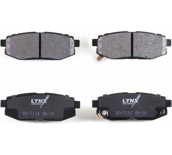 Колодки тормозные задние LYNXauto BD-7114 1