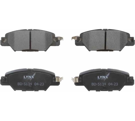 Колодки тормозные задние LYNXauto BD-5134