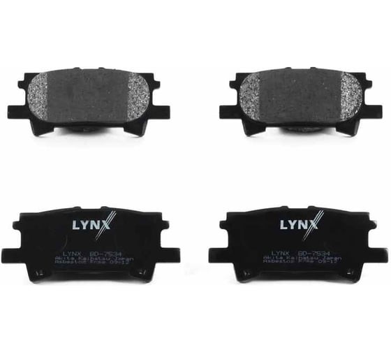 Колодки тормозные задние LYNXauto BD-7534 1