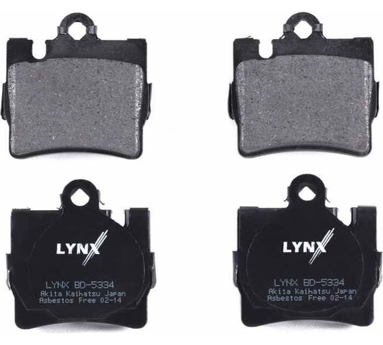 Колодки тормозные задние LYNXauto BD-5334 1