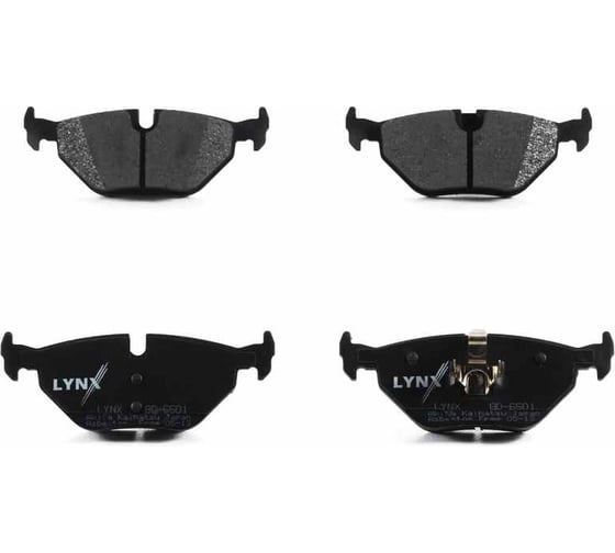 Колодки тормозные задние LYNXauto BD-6501 1