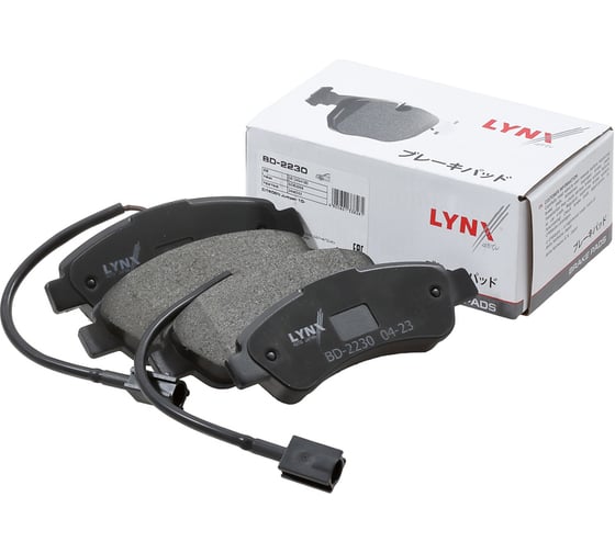 Колодки тормозные задние LYNXauto BD-2230
