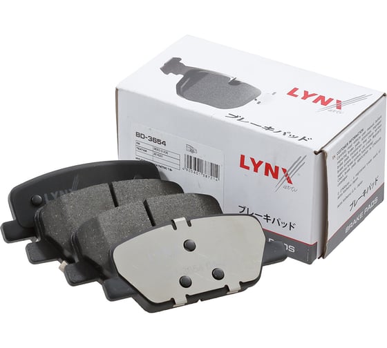 Колодки тормозные задние LYNXauto BD-3654