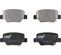 Колодки тормозные задние LYNXauto BD-7601