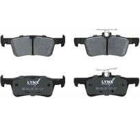 Колодки тормозные задние LYNXauto BD-6118