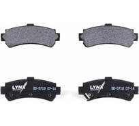 Колодки тормозные задние LYNXauto BD-5718