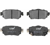 Колодки тормозные задние LYNXauto BD-5748