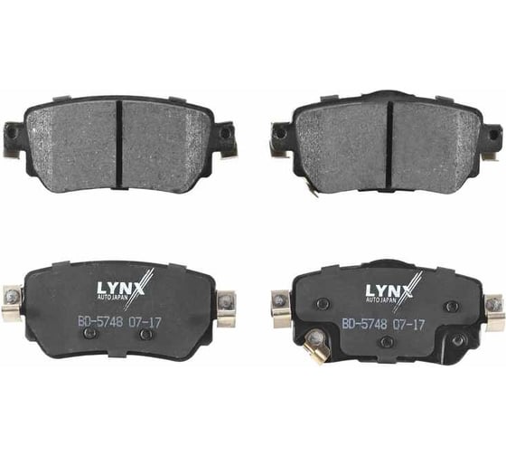 Колодки тормозные задние LYNXauto BD-5748