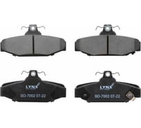 Колодки тормозные задние LYNXauto BD-7002
