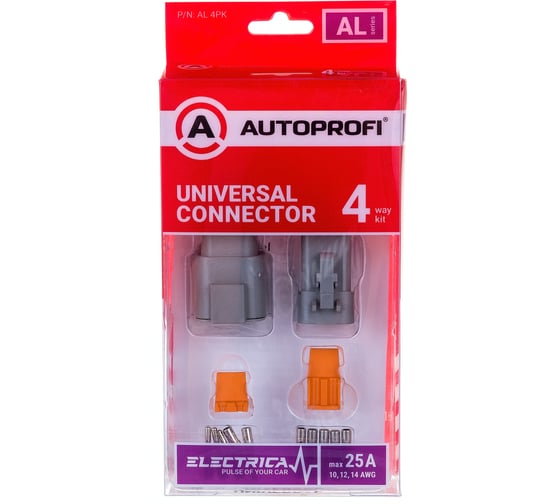 Универсальный коннектор AUTOPROFI ELECTRICA AL серии 4PK 1