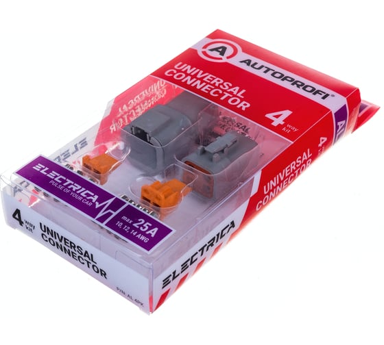 Универсальный коннектор AUTOPROFI ELECTRICA AL серии 4PK