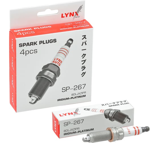 Свеча зажигания 8dljxzipr иридиум/платинум LYNXauto SP-267