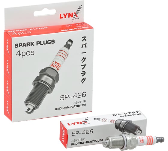 Свеча зажигания 8bxip1r иридиум/платинум LYNXauto SP-426