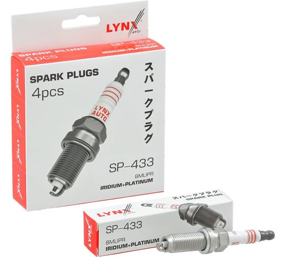 Свеча зажигания 8mlipr иридиум/платинум LYNXauto SP-433