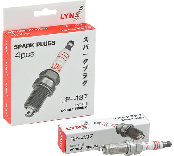 Свеча зажигания 6nyiir-e дабл иридиум LYNXauto SP-437