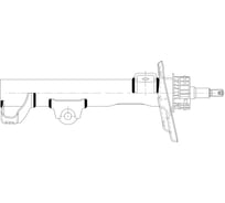 Амортизатор (стойка) передний для автомобиля Mercedes C (W204) (07-) TRIALLI AG 15062