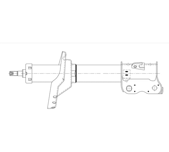 Амортизатор (стойка) передний левый для автомобиля Subaru Tribeca (05-) TRIALLI AG 22166 1