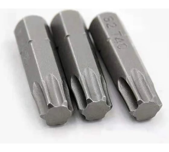 Набор бит Titan №7 (Torx 20/25/30; 3 шт.) Ziflex 556667 1