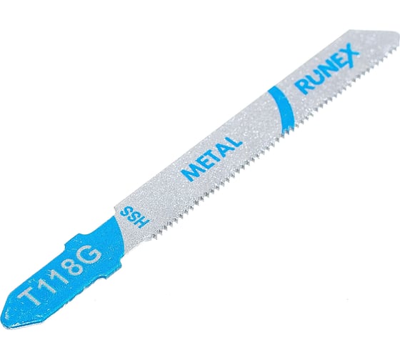 Пилки по металлу T118G (75x50 мм; 2 шт.) Runex 555122-2