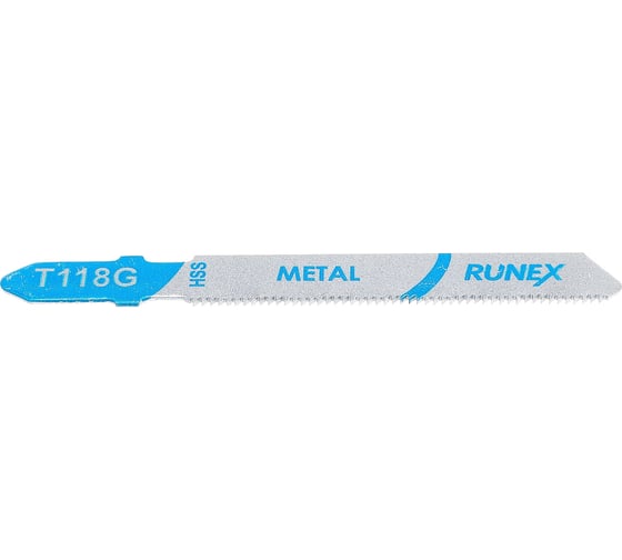 Пилки по металлу T118G (75x50 мм; 2 шт.) Runex 555122-2