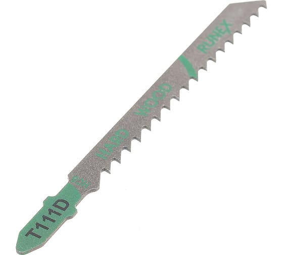 Пилки 100x75 мм, быстрый распил, T111D, 2 шт. Runex 555106-2