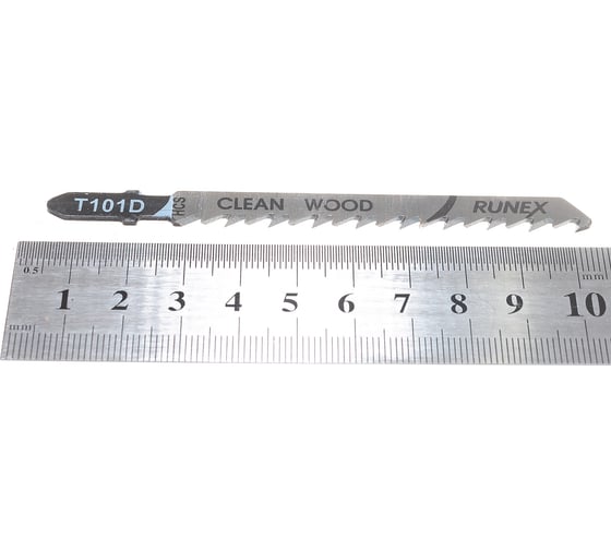 Пилки 100x75 мм, быстрый, чистый распил, T101D, 2 шт. Runex 555102-2