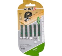Пилки 75x50 мм, прям распил T119B, 5 шт. Runex 555104