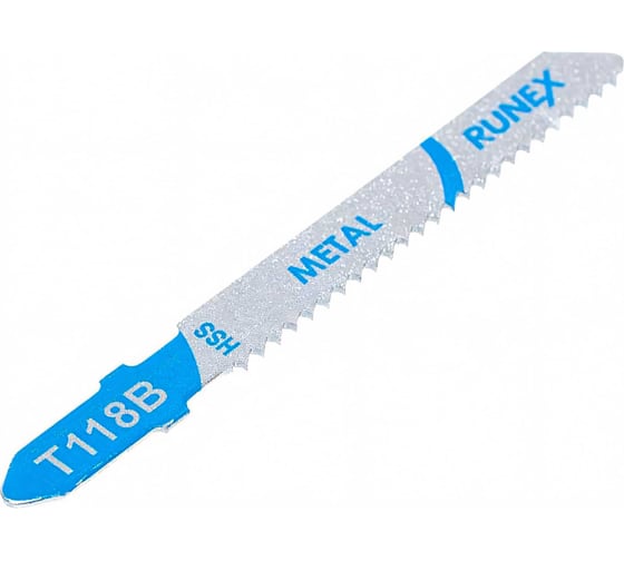 Пилки HSS 75x50 мм, для стали и цветных металлов, T118B, 5 шт. Runex 555002