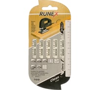 Пилки 100x75 мм, чистый распил, T101D, 5 шт. Runex 555102