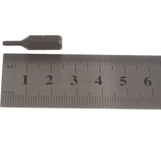 Бита 1/4", TORX с отверстием, T7, 25 мм KING TONY 102507U