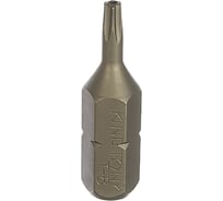 Вставка бита торцевая 1/4", TORX, T8, L=25, с отверстием KING TONY 102508U