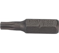 Вставка бита торцевая 1/4", TORX, T20, L=25, с отверстием KING TONY 102520U