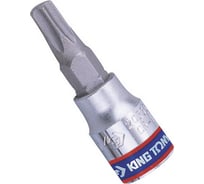 Головка-бита торцевая 1/4", TORX с отверстием, T8Н, L=37 мм KING TONY 203708