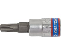 Головка-бита торцевая 1/4", TORX с отверстием, T27Н, L=37 мм KING TONY 203727